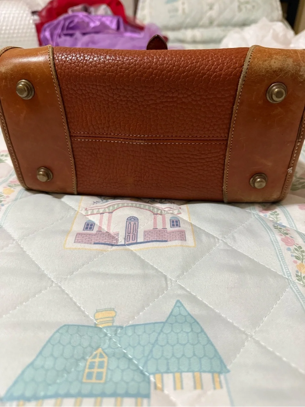 Dooney & Bourke structured leather